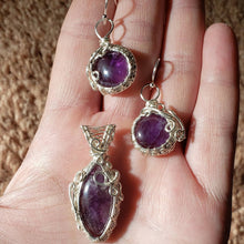 Load image into Gallery viewer, Amethyst Earrings
