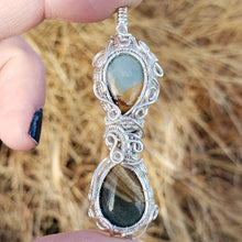Load image into Gallery viewer, Polychrome Jasper Pendant
