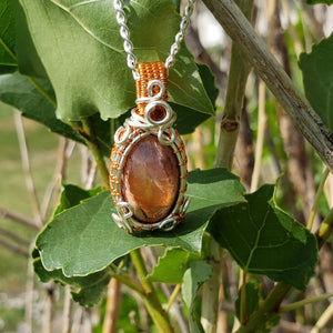 Dainty Cantera Opal Pendant
