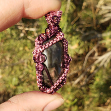 Load image into Gallery viewer, Velvet Obsidian Pendant
