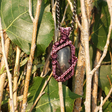 Load image into Gallery viewer, Velvet Obsidian Pendant
