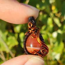 Load image into Gallery viewer, Carnelian Agate Dainty Pendant
