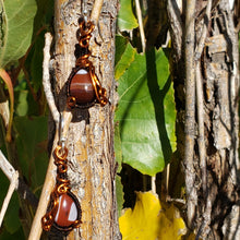 Load image into Gallery viewer, Carnelian Agate Earrings
