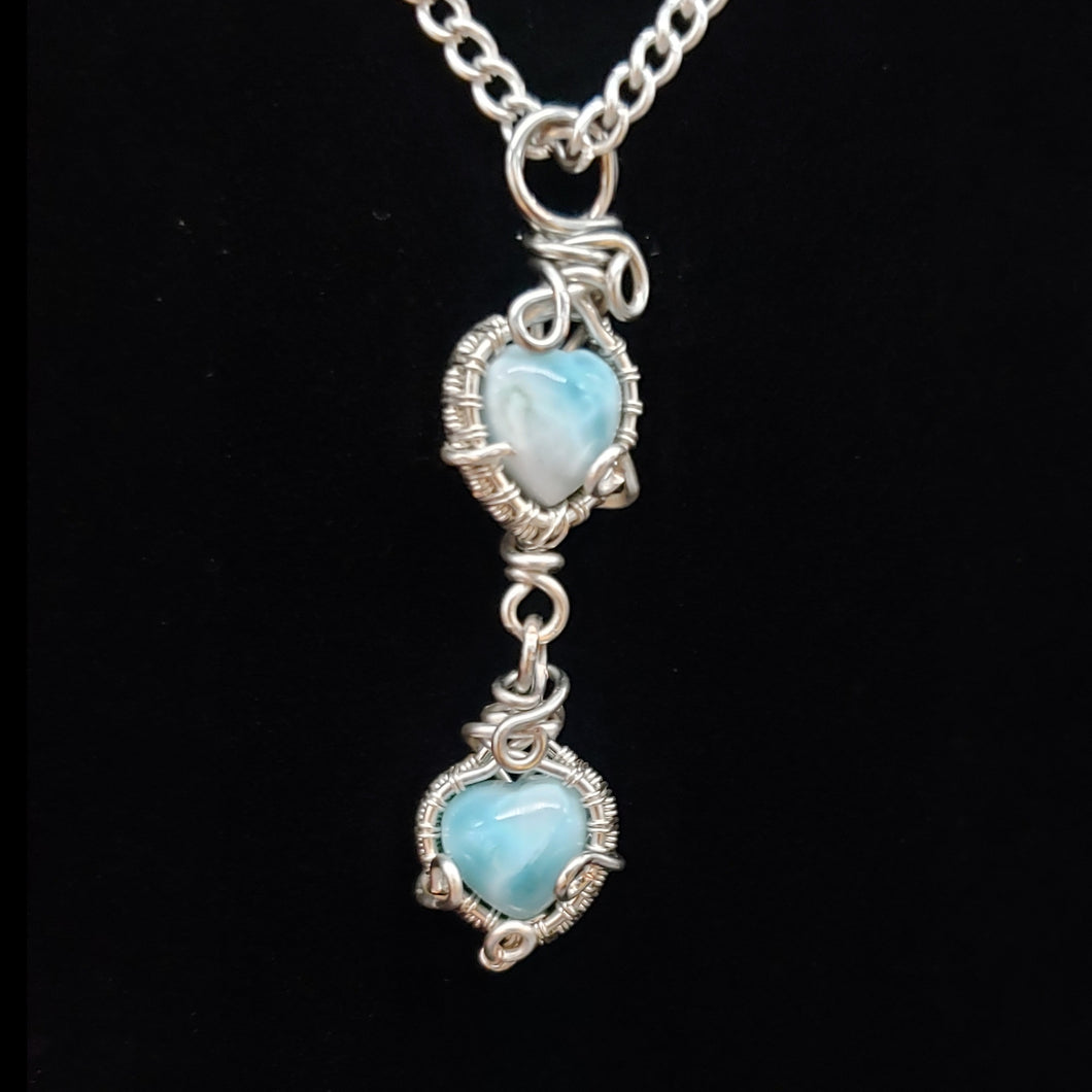 Larimar Dainty Pendant