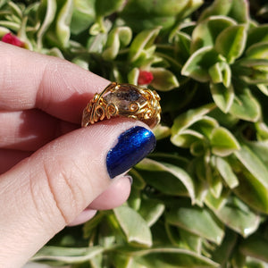 Herkimer Diamond Ring