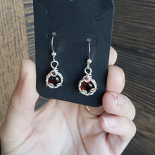Load image into Gallery viewer, Red Amber Earrings
