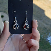 Load image into Gallery viewer, Red Amber Earrings
