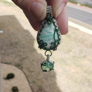 Australian Variscite  Pendant