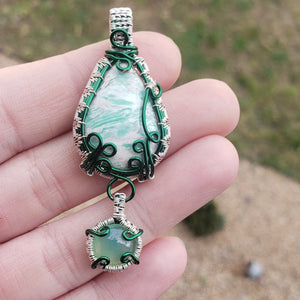 Australian Variscite  Pendant