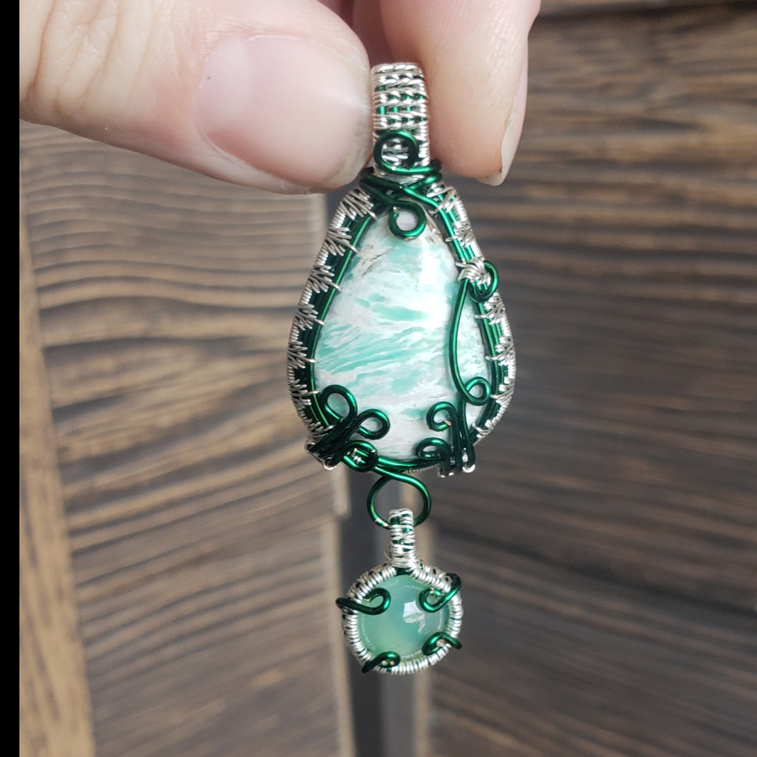 Australian Variscite  Pendant