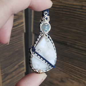 Agate Druzy Pendant