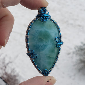 Larimar Pendant