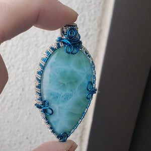 Larimar Pendant