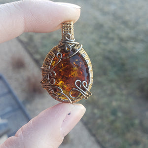 Baltic Amber Pendant