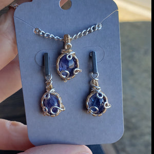 Dainty Tanzanite Set