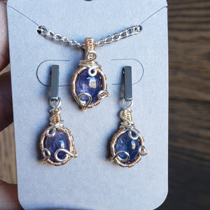 Dainty Tanzanite Set