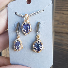 Load image into Gallery viewer, Dainty Tanzanite Set
