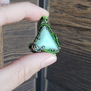 Chrysoprase Pendant